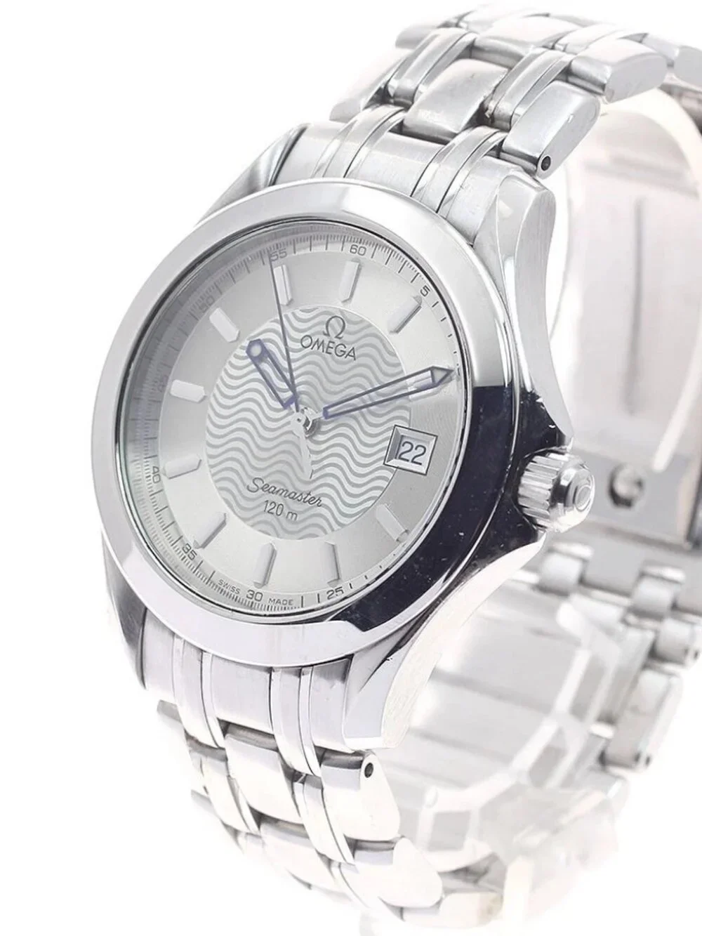 OMEGA Seamaster120 2511.31 Date Silver Dial Quartz Men's Watch_922521
